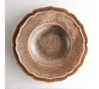 WEISSESTAL SERVIZIO TAVOLA 24PZ. RUSTIC NOCE