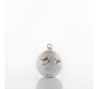 WEISSESTAL SET 6 PALLE DI NATALE PICCOLA XMAS 6.5XH8CM