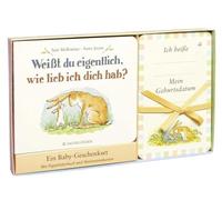 Weißt du eigentlich, wie lieb ich dich hab? Ein Baby-Geschenkset: Mit Pappbilde