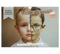 Weißt du noch? Der Kalender deiner Kindheitserinnerungen. (Wandkalender 2026 DIN A4 quer), CALVENDO Monatskalender: 90er-Jahre im Retro-Kalender zum ... oder Geschenk für echte 90er-Kinder.