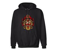 WEISULANG Bali Mythology 1.2 Hoody Sweatshirts Black M