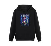 WEISULANG Doja Cat 'Planet Her' Long Sleeve Hoody with Pocket Sweatershirt, Hoodie Black S