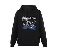 WEISULANG Drowning Pool Sweatershirt Hoody Sweatershirt Black XL