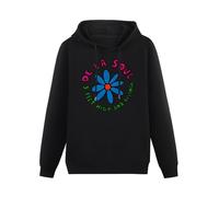 WEISULANG Kpe De La Soul 3 Feet High And Rising Promo Hoody Hip-Hop Native Tongu Hoody Sweatershirt Black 3XL