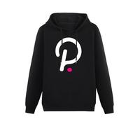 WEISULANG Polkadot Hoody DOT Crypto Currency Decentralized Defi Technology Trader Gift Hoody Sweatershirt Black XXL