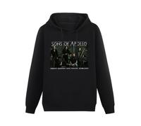 WEISULANG Sons of Apollo Band Logo T Hoody Sweatershirt S- 3XL Black Sheehan Portnoy Mr Big Hoody Sweatershirt Black L