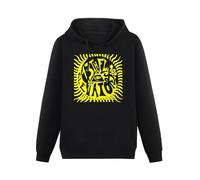 WEISULANG The 13Th Floor Elevator Band *Psychedelic O Neck Men Pullover Hoody Black L