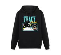 WEISULANG Tracy Chapman Fan Artwork Graphic Hoodie Sweatershirt Unisex Hoody Black L