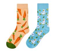 WEITAPYT Calzini Pasqua, 2pcs Calzini Divertenti Donna, Calzini Donna Pasqua, Calzini Divertenti, Calzini Pasquali, Taglie 35-42, Calzini Originali Come Regalo di Pasqua (B)