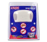 Weitech - Distributore a Ultrasuoni Contro Ratti, Topi, Ragni, Pulci, Zecche