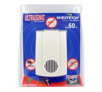 Weitech Distributore Ultrasuoni 60 Mq - Contro Ragni Pulci Insetti Topi