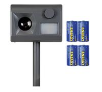 Weitech Garden Protettore 3 Incl. 4 Mono / D.Batterie - Dissuasore per Gatti