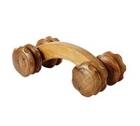 WEITING 10 rulli massaggianti in legno per le gambe | Massaggiatore manuale per le mani in legno - Massaggiatore manuale per il rilascio muscolare della cellulite blaster punto trigger