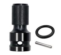 WEITING Adattatore per Impatto da 1/2 a 1/4,Adattatori mandrino per Avvitatore a percussione - Accessorio per Testa di conversione Esagonale telescopica per Avvitatore Pneumatico ed Elettrico