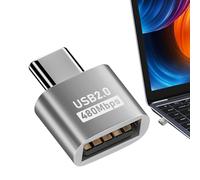 WEITING Adattatore USB | Adattatore Femmina Maschio Ad Alta Velocità,Convertitore ad Alta Velocità per Smartphone, Tablet e altri Dispositivi Tipo C per Viaggio, Configurazione del Monitor e