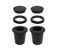 weiting Anello Tappo per Foro Ombrellone da Tavolo da Patio | 6 Pezzi Copriforo per Ombrelloni | Adatto a Fori Tavolo da 5-6.5 cm per Accessori Arredo da Giardino | Ideale per Spiaggia Bar Caffetteria