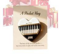 WEITING Carta Musicale Tascabile - Ricordo Ispirazionale Fatto A Mano - Carte Souvenir Motivazionali | Per Bambini Ragazzi Collezionisti Compleanno Natale Feste Chitarristi Violinisti Pianisti