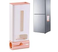 WEITING Contenitore per sacchetti della spazzatura, dispenser per sacchetti della spazzatura, senza punzonatura, dispenser per sacchetti della spazzatura da cucina, dispenser per sacchetti della
