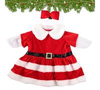 WEITING Costume Natalizio Per Oche Da Portico | Vestiti Per Oche Da Giardino 58 Cm | Decorazione per Prato Cortile Giardino Porta Patio Compleanno Festa Ringraziamento