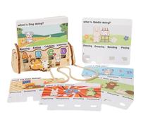 weiting Giocattoli Educativi Per Bambini - Gioco Di Logica Educativo,Carte Flash Per Le Parole | Per Ragazzi Ragazze Aula Scuola Homeschool Insegnanti Istruzione Di Gruppo