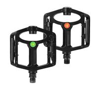 weiting Pedali per Bicicletta | Parte Piatta Antiscivolo Extra Larga,Pedali In Lega Di Alluminio Con Illuminazione A LED - Per Ciclisti, Uso All'Aperto, Strada E Montagna, Ciclismo E Guida