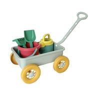 weiting Set da gioco di sabbia, giocattolo da spiaggia | secchio di sabbia e pale con trolley - divertente set da gioco all'aperto per Seaside Beach fuori dal campeggio