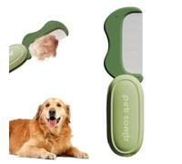 weiting Spazzola per Cani per la | Spazzola per Cani e Gatti Rimuovi Pelo - Accessorio Toeletta Pieghevole per Rimuovere Sottopelo e Nodi per Cuccioli e Adulti Interno ed Esterno