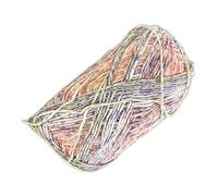 WEITINGKKK di Lana, Filato sfumato di Cotone al Latte da 40 g, 130 m, Multicolore, 4 Capi(104)