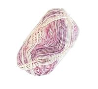 WEITINGKKK di Lana, Filato sfumato di Cotone al Latte da 40 g, 130 m, Multicolore, 4 Capi(105)