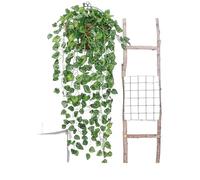 WEITINGKKK Ghirlanda artificiale con rampicante finto, Pianta artificiale a forma di foglia, multicolore, da 95 cm, da appendere alla parete, for giardino nuziale(Watermelon Leaf,1pcs)