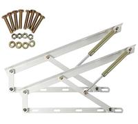 WEITINGKKK Il Salto dell'Aria, Cerniere a Molla a Gas Resistenti da 2 Pezzi for scatole da Letto, Cerniera a Molla Pieghevole for Divano, Cerniera for Scatola da Letto Pieghevole(White,1200mm)