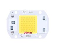 WEITINGKKK lampadine a chip LED, Chip LED COB AC 110V/220V 20W/30W/50W Faretto fai da te senza driver multicolore 1 pz/3 pz/5 pz(Cold White 220v,20W 3pc)