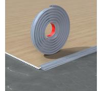 WEITINGKKK Listello di transizione per pavimenti, Striscia di transizione da pavimento in diverse dimensioni. soglia in PVC autoadesiva multicolore(Gray Wood Grain,W-7cm)