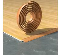 WEITINGKKK Listello di transizione per pavimenti, Striscia di transizione da pavimento in diverse dimensioni. soglia in PVC autoadesiva multicolore(Yellow Oak,W-3.5cm)