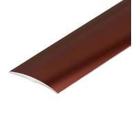 WEITINGKKK Listello di transizione per pavimenti, Striscia di transizione in metallo for pavimenti, piastrelle, porte, pareti multicolore 90-130 cm(Red,L90cm/2.95ft)