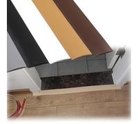 WEITINGKKK Listello di transizione per pavimenti, Striscia di transizione in vinile autoadesivo, soglia for tappeti, spazi for porte, multicolore, 4-7,6 cm(Brown,7.6cm/2.99in)