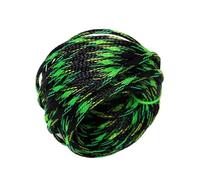 WEITINGKKK Manicotto per la gestione dei cavi, Guaina for la gestione dei cavi multicolore, diverse misure(Black Green,15MM-10 METER)