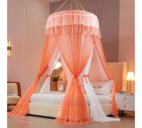 WEITINGKKK Nastro jacquard di rifinitura, Zanzariera for letto a baldacchino multicolore di diverse misure(Orange,1m)
