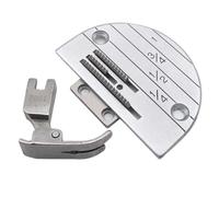 WEITINGKKK Piastra ago in Acciaio Inossidabile, Confezione da 2 Piastre for ago Cucito for Macchina Cucire a Punto Annodato ad Singolo