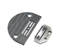 WEITINGKKK Piastra ago in Acciaio Inossidabile, Confezione da 2 Piastre for ago Cucito, Macchina for Punto Annodato, Singolo, griffa for Tessuto Medio/Pesante