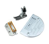 WEITINGKKK Piastra ago in Acciaio Inossidabile, Piastre for Macchina da Cucire Confezione 6 for a Punto Annodato E con ago Singolo E14-E24(Set D,E22)