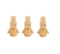 WEITINGKKK Punta dell'ugello, Ugello Regolabile in Ottone 1,5 mm M14x1,5 mm con rondella O-Ring Confezione da 2-10 Misure Multiple(Brass Aircraft Nozzle,3pc)