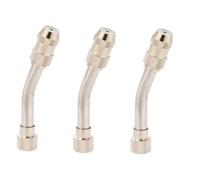 WEITINGKKK Punta dell'ugello, Ugello Regolabile in Ottone 1,5 mm M14x1,5 mm con rondella O-Ring Confezione da 2-10 Misure Multiple(Extended Elbow Nozzle,4pc)
