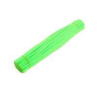 WEITINGKKK Scovolini per lavori manuali, Steli in Ciniglia Scovolini Limpia Pipas Multicolor Confezione da 1000 for Artigianato Fai Te 11,81 x 0,23 Pollici(Fluorescent Green)