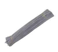 WEITINGKKK Scovolini per lavori manuali, Steli in Ciniglia Scovolini Limpia Pipas Multicolor Confezione da 1000 for Artigianato Fai Te 11,81 x 0,23 Pollici(Medium Grey)
