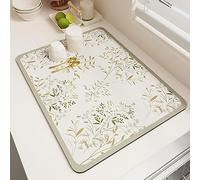 WEITINGKKK Tappetino antiscivolo per caffè, Tappetino anti-sporcizia for macchine da caffè, bar, piani di lavoro della cucina, in diversi stili e dimensioni(P Style,Width50*length60cm)