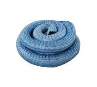 WEITINGKKK Tubi di drenaggio permeabili, Tubo di drenaggio Francese con perforazioni e Filo di Acciaio for Giardinaggio, 2 Pollici x 164 Piedi, Blu