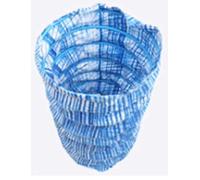 WEITINGKKK Tubi di drenaggio permeabili, Tubo di drenaggio Francese for infiltrazione Morbida, in Filo di Acciaio Non Tessuto Blu Rinforzato, 8 cm/3 Pollici, Lunghezze Multiple(30m/98ft)