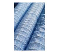 WEITINGKKK Tubi di drenaggio permeabili, Tubo di Scarico Francese in Acciaio Flessibile Perforato Rinforzato con Filo Blu, Diverse Misure, 39 Pollici(6in/39in)