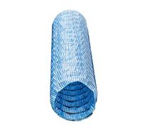 WEITINGKKK Tubi di drenaggio permeabili, Tubo di Scarico in Tessuto Non Tessuto Flessibile Perforato Blu, Diametro 2 Pollici, Lunghezze Multiple(79in)